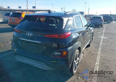2020 Hyundai Kona Limited из США, поврежденный, VIN KM8K3CA58LU514974